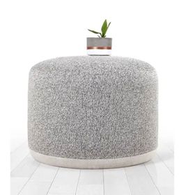 Lorence Home TY3447 Gri Cedre Puf