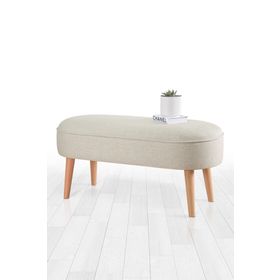 Lorence Home TY4480 Krem Lednok Bench Puf