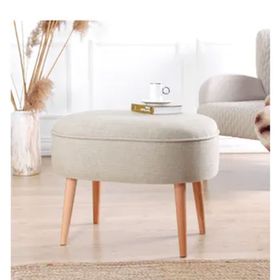Lorence Home TY4485 Krem Timoon Puf