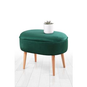 Lorence Home TY4490 Yeşil Moile Puf