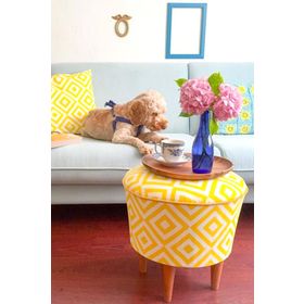 Lorence Home TY6004 Sarı Sun Puf