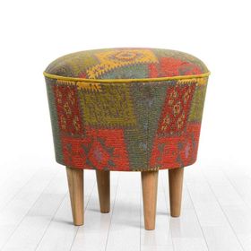 Lorence Home TY6050 Yeşil Rug Yeşil Puf