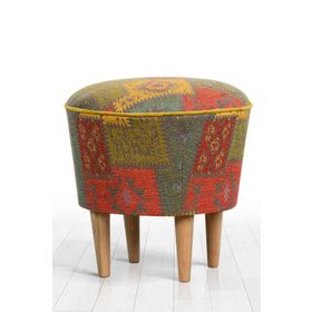 Lorence Home TY6050 Yeşil Rug Yeşil Puf