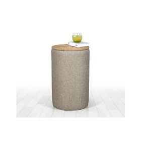Lorence Home TY6081 Bej Filika Sehpa Bej Puf