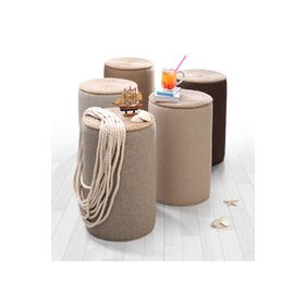 Lorence Home TY6082 Krem Filika Sehpa Krem Puf