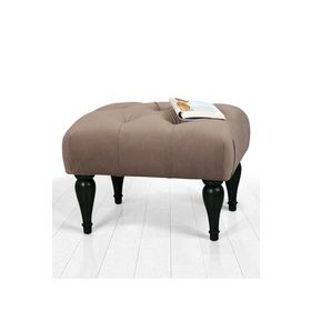 Lorence Home TY9040 Kahve Floral Kahve Puf