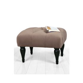 Lorence Home TY9040 Kahve Floral Kahve Puf