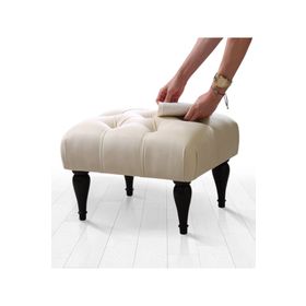 Lorence Home TY9043 Krem Floral Krem Puf