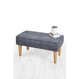 Lorence Home TY9056 Gri Square Gri Puf