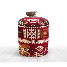 Lorence Home TY9961 Bozok Kilim Babil Puf