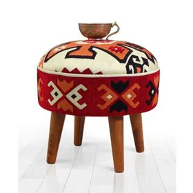 Lorence Home TY9963 Melik Kilim Girit Puf