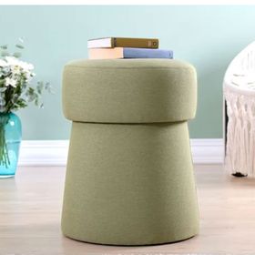Lorence Home Zeytin Yeşili Beans Puf