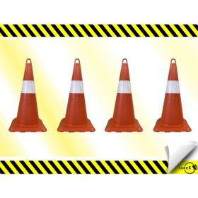Lorex LR-0250 4'lü Turuncu Trafik Konisi