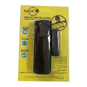 Lorex LR-4444S Siyah Kapı Pencere Alarmı
