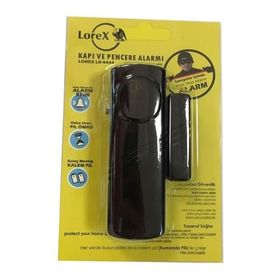 Lorex LR-4444S Siyah Kapı Pencere Alarmı