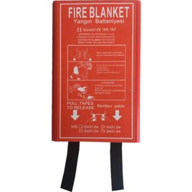 Lorex LR-FB1010B 100x100 cm Kutulu Yangın Battaniyesi