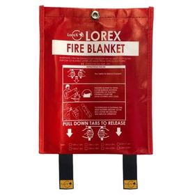 Lorex LR-FB1515CP 150x150 cm Premium Çantalı Yangın Battaniyesi