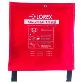 Lorex LR-FB1518C 150x180 cm Çantalı Yangın Söndürme Battaniyesi