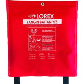 Lorex LR-FB2015C Çantalı Yangın Söndürme Battaniyesi