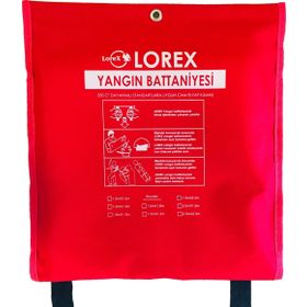 Lorex LR-FB2015C Çantalı Yangın Söndürme Battaniyesi
