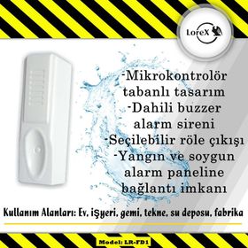 Lorex LR-FD1 Su Baskını Sıvı Kaçak Dedektörü