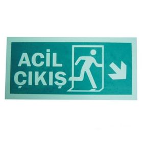 Lorex LR-FRD Fotolüminesans Fosforlu Sağ-Aşağı Yön Levhası