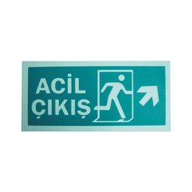 Lorex LR-FRU Fotolüminesans Fosforlu Sağ-Yukarı Yön Levhası