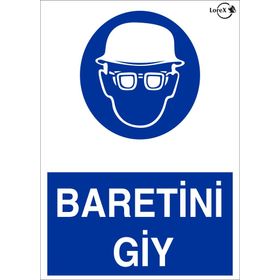 Lorex LR-IS230 Baretini Giy Uyarı İkaz Levhası