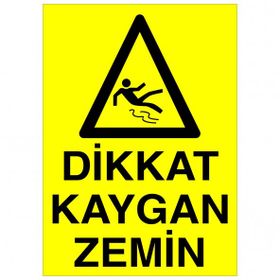 Lorex LR-IS816 Dikkat Kaygan Zemin Uyarı İkaz Levhası