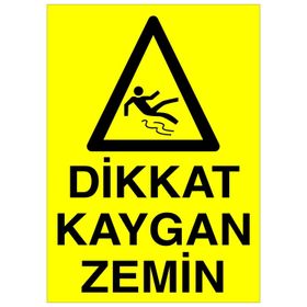 Lorex LR-IS816 Dikkat Kaygan Zemin Uyarı İkaz Levhası