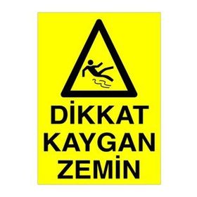 Lorex LR-IS816 Dikkat Kaygan Zemin Uyarı İkaz Levhası