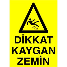 Lorex LR-IS816 Dikkat Kaygan Zemin Uyarı Levhası