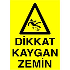 Lorex LR-IS816 Dikkat Kaygan Zemin Uyarı Levhası