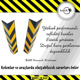 Lorex LR-K612 Kauçuk Kolon Köşe Koruyucu