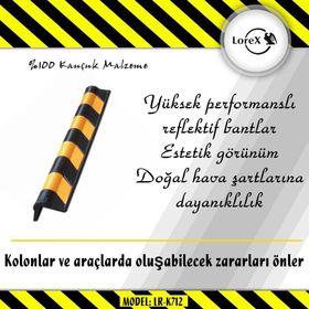 Lorex LR-K712 Kauçuk Kolon Köşe Koruyucu