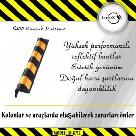 Lorex LR-K712 Kauçuk Kolon Köşe Koruyucu