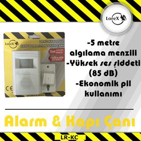 Lorex LR-KC Kablosuz Harekete Duyarlı Kapı Çanı