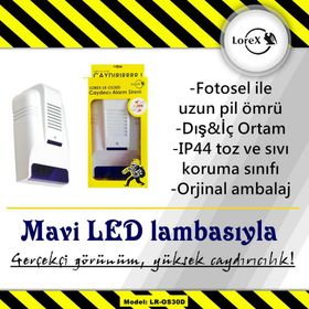 Lorex LR-OS30D Caydırıcı Alarm Sireni