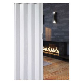 Lorin BK1021B Beyaz Akordiyon Katlanır Kapı