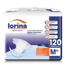 Lorina 120 Adet M Belbantlı Hasta Bezi