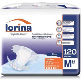 Lorina 120 Adet M Belbantlı Hasta Bezi
