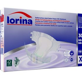 Lorina 4x30 Adet XLarge Belbantlı Hasta Bezi