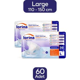 Lorina 60 Adet Large Belbantlı Hasta Bezi