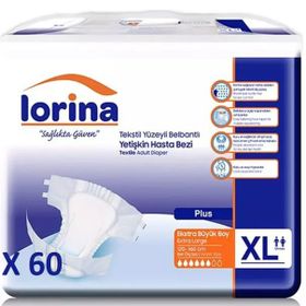 Lorina 60 Adet Large Belbantlı Hasta Bezi