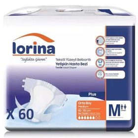 Lorina 60 Adet Large Belbantlı Hasta Bezi