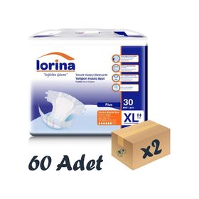 Lorina Bel Bantlı XL 60 Adet Hasta Bezi