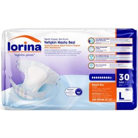 Lorina Belbantlı L 2x30 Adet Hasta Bezi