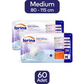Lorina Belbantlı M 2x30 Adet Bez