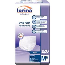 Lorina Beyaz 120 Adet Medium Külot Hasta Bezi