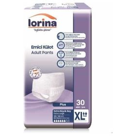 Lorina Emici Külot Büyük Boy XLarge 60 Adet Hasta Bezi